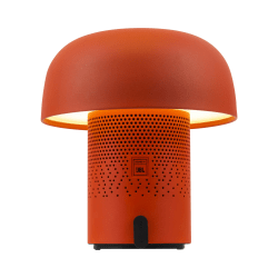 Kooduu Sensa Play Cordless Indoor/Outdoor JBL Speaker Lamp, Orange