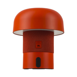 Kooduu Sensa Play Mini Cordless Indoor/Outdoor JBL Speaker Lamp, Orange