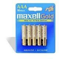 Maxell LR03 10BP AAA-Size Battery Pack - Alkaline - 1.5V DC