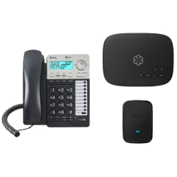 Ooma® Home Office VOIP Phone Bundle with 2 Lines and 3-Way Conferencing