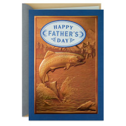 Hallmark Father's Day Card (Fisherman)