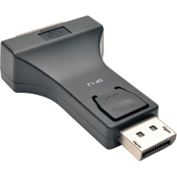Eaton Tripp Lite Series DisplayPort to DVI Adapter Converter Compact DP to DVI M/F DPort 1.2 - Display adapter - P134000DVIV2
