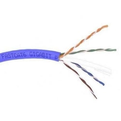 Belkin FastCAT Cat.6 Bulk UTP Cable - 500ft - Blue