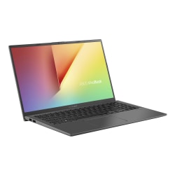 ASUS® VivoBook 15 F512DA-DB34 Laptop, 15.6" Full HD Screen, AMD Ryzen™ 3 3250U, 8GB, 128GB Solid State Drive, Windows 10 Home in S Mode