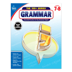 Carson-Dellosa™ 100+ Series™ Grammar Workbooks, Grades 7-8