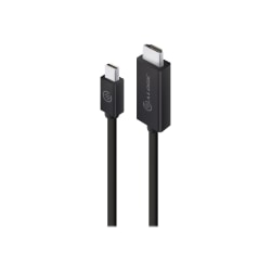 ALOGIC Elements Series - Adapter cable - Mini DisplayPort male to HDMI male - 6.6 ft - black - 1080p support, Power Delivery support