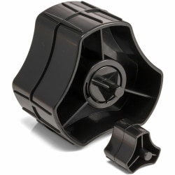 Officemate 96670 Tape Dispenser Replacement Core, Adjusts 1 Inch and 3 Inch, Black - 2.8" x 3.3" x 2.8"