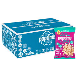 POPtime Avo Sweet n Salty Popcorn, 1.5 Oz, Total Qty 24