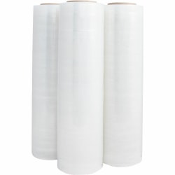 WP Pallet-Tite Cast Stretch Wrap - 15" Width x 1500 ft Length - Strong - Linear Low-Density Polyethylene (LLDPE), Polyethylene - Clear - 4 / Carton