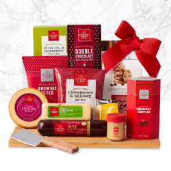 Givens Share The Season Holiday Cutting Board And Cheese Set