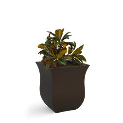Mayne Valencia Planter, 18"H, Espresso