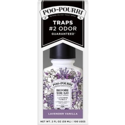 Poo-Pourri Before You Go Toilet Spray, 2 Oz, Lavender/Vanilla/Citrus, Pack Of 12 Bottles