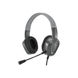 Techprotectus USB Noise Cancelling Headset, With Boom Mic, USB Connector, Black, TP-H16-USBBV