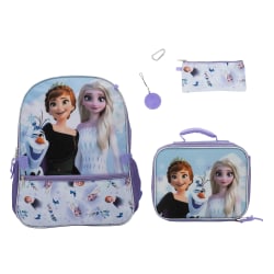 Accessory Innovations 5-Piece Kids' Licensed Backpack Set, Frozen