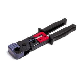 StarTech.com RJ45 RJ11 Crimp Tool with Cable Stripper - RJ45+RJ11 Strip & Crimp Tool - Crimp tool - Crimp on both RJ11 and RJ45 cable connectors from a single tool (with wire stripper) - rj11 crimp tool - rj45 crimp tool - rj45 crimper