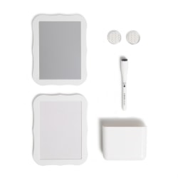 U Brands 6-Piece Plastic Locker Kit, White