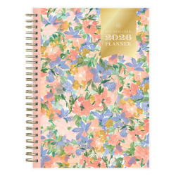 2026 Blue Sky Day Designer Weekly/Monthly Planner, 5-7/8" x 8-5/8", Lorelei, January To December, 155644