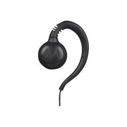 Motorola® HKLN4604 Radio Earphones With Microphone, 10.8"H x 7.9"W x 16"D, Black