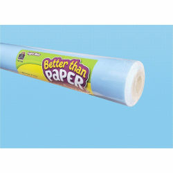 Teacher Created Resources Better Than Paper Board Roll - Bulletin Board, Classroom - 48" Width x 12 ft Length - Light Blue - 1 Roll