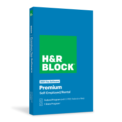 H&R Block Premium 2021 Tax Software