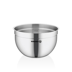 Korkmaz Gastro Proline Stainless Steel Mixing Bowl, 3.2 Qt, Silver