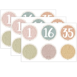 Teacher Created Resources Numbers Magnetic Accents, Everyone is Welcome, 42 Per Pack, Set Of 3 Packs