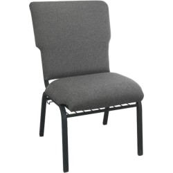 Flash Furniture Advantage Discount Church Chair, Fossil/Black