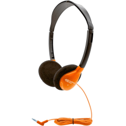 Hamilton Buhl Personal On-Ear Stereo Headphone, ORANGE - Stereo - Orange - Mini-phone (3.5mm) - Wired - HA2ORG