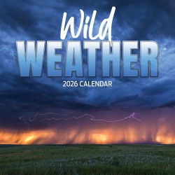 2026 TF Publishing Scenic & Nature Monthly Wall Calendar, 12" x 12", Weather Wall, January To December