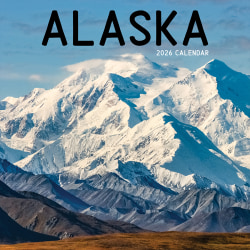 2026 TF Publishing Scenic & Nature Monthly Wall Calendar, 12" x 12", Alaska, January To December