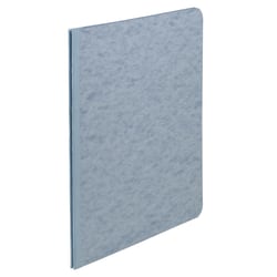 ACCO® Pressboard Report Cover With Fastener, Side Bound, 8 1/2" x 11", 60% Recycled, Light Blue