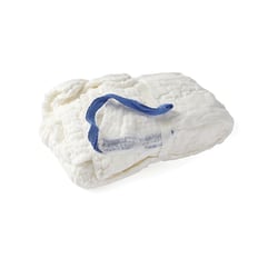 Medline Sterile X-Ray-Detectable Lap Sponges, 12" x 12", White, 5 Sponges Per Pack, Case Of 40 Packs