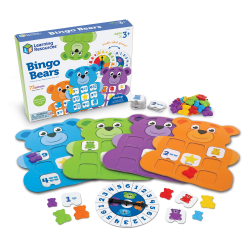 Learning Resources Bingo Bears Game, Multicolor