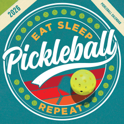 2026 TF Publishing Sport & Auto Monthly Wall Calendar, 12" x 12", Pickleball is Life, January To December