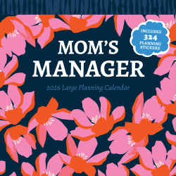 2026 TF Publishing Art & Design Monthly Wall Calendar, 12" x 12", Mom's Manager, January To December