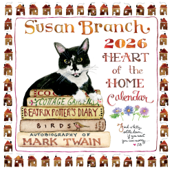 2026 TF Publishing Art & Design Monthly Wall Calendar, 12" x 12", Susan Branch, January To December