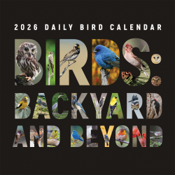 2026 TF Publishing Animals Monthly Wall Calendar, 12" x 12", Birds: Backyard and Beyond, January To December