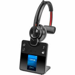 Poly Savi 8410 Office Monaural Microsoft Teams Certified DECT 1920-1930 MHz Headset TAA