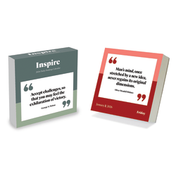 2026 TF Publishing Daily Desktop Box Calendar, 5-1/4" x 5-1/4", Inspire, January To December