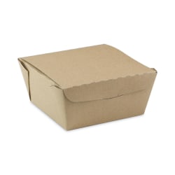 Pactiv Evergreen EarthChoice® OneBox® Paper Boxes, 37 Oz, Kraft, Carton Of 312 Boxes
