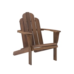 Linon Troy Adirondack Outdoor Chair, Teak
