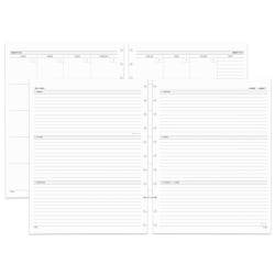 TUL® Discbound Weekly/Monthly Planner Refill Pages, Letter Size