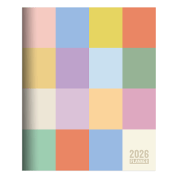 2026 TF Publishing Large Monthly Planner, 9" x 11", Color Swatch, January To December