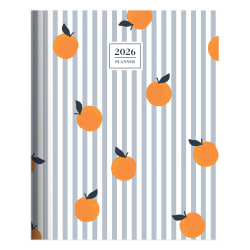 2026 TF Publishing Large Monthly Planner, 9" x 11", Seriously Citrus, January To December