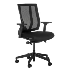 VARI Ergonomic Nylon High-Back Task Chair, Black