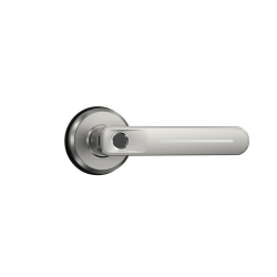 GeekTale B01 Smart Fingerprint Door Lock With Lever, 2.81"H x 2.56"W x 6.02"D, Satin Nickel
