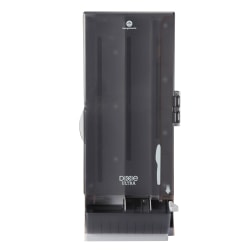 Dixie Ultra® Smartstock® Series-O Classic Knife Dispenser, 24-3/4"H x 8-3/4"W x 10"D, Translucent Black
