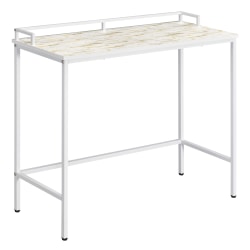 Office Star™ Brighton Rectangle Console Table, 32"H x 36"W x 14"D, White