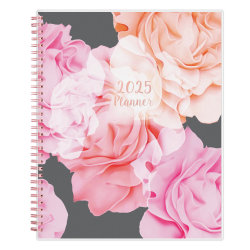 2025 Blue Sky Weekly/Monthly Planning Calendar, 8-1/2" x 11", Joselyn Frosted, January To December