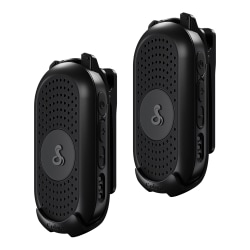 Cobra® PX280 Compact 2-Way Handheld Business Radio with Dual-Dock Charger, Black, 2-Pack